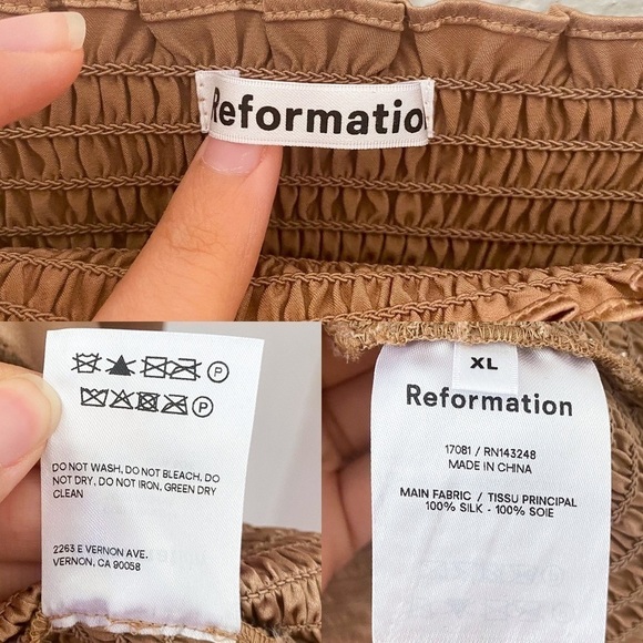 Reformation Chamomile Top XL - Picture 4 of 8